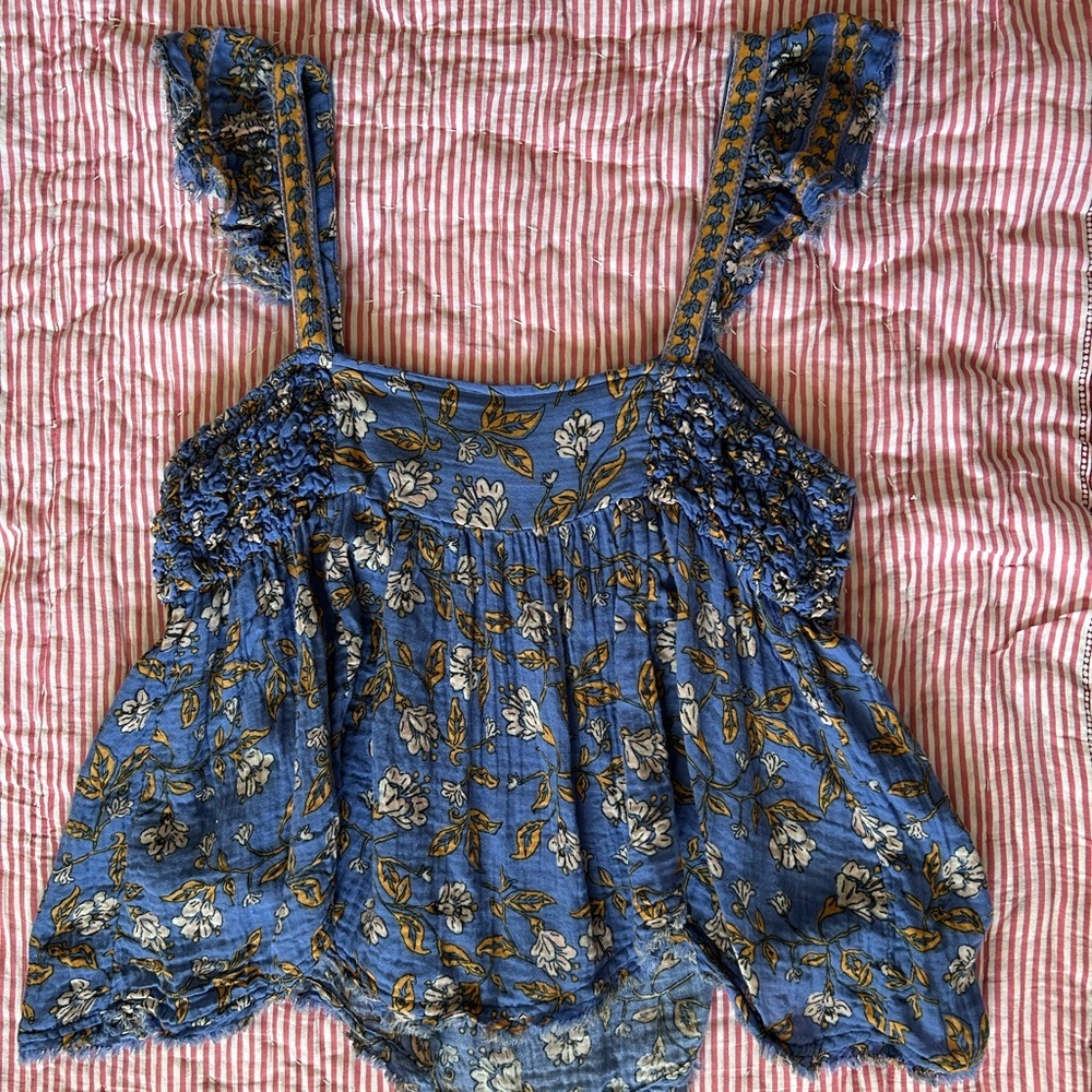 Free people Nala printed babydoll top - Picture 3 of 3